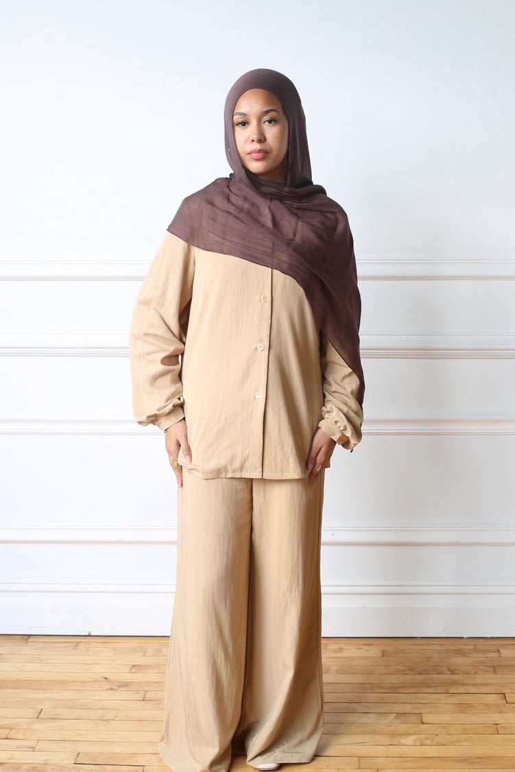 Batul Balloon Sleeve Top - Java